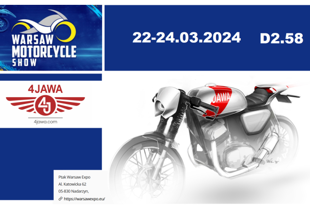 Targi motocykli WARSAW SHOW 22-24.03.24