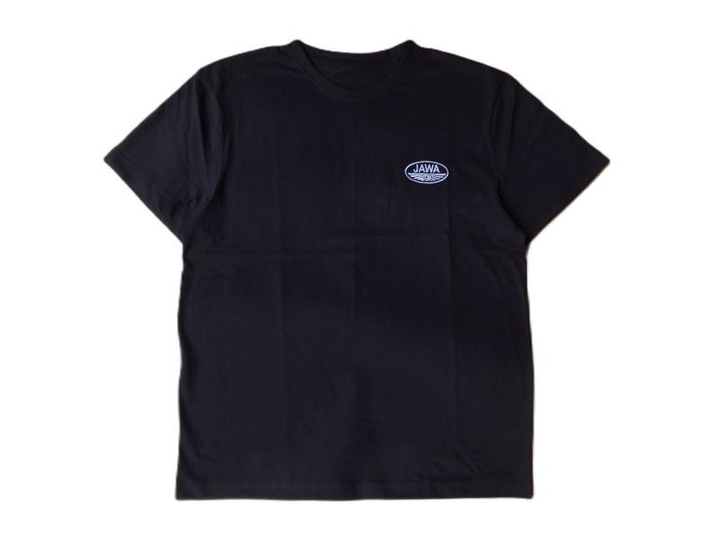 Koszulka czarna z logo JAWA, rozmiar L